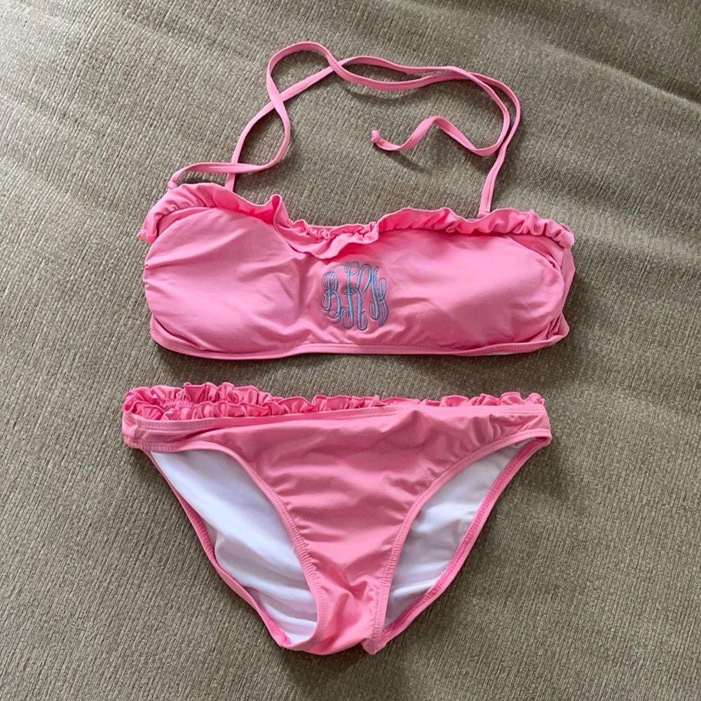 Monogrammed bikini